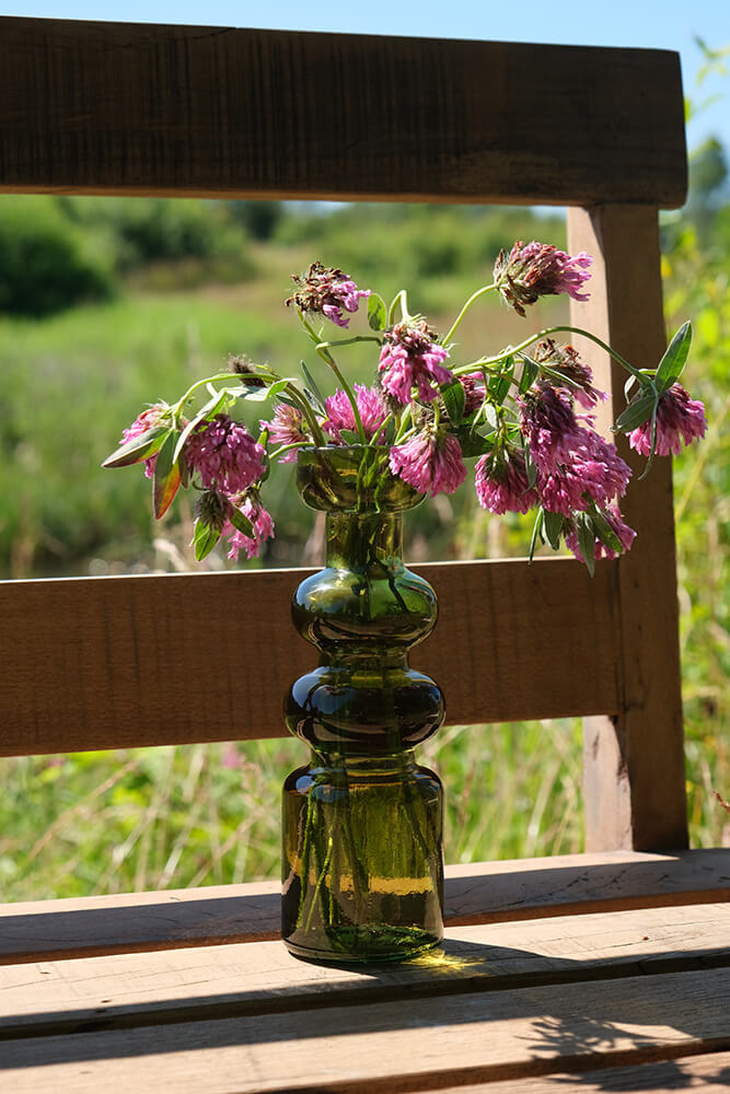 Liu vase - olivengrøn