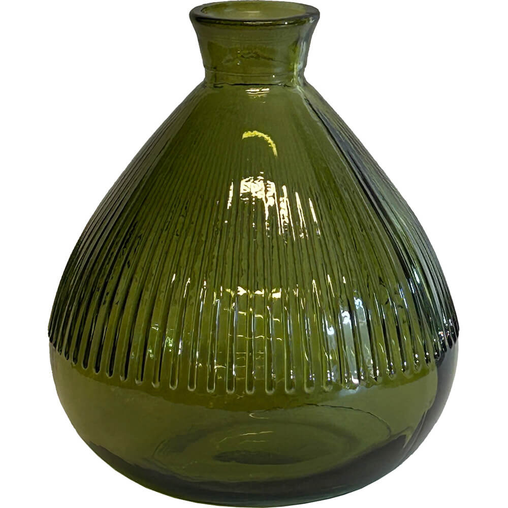 Keaton vase - olivengrøn