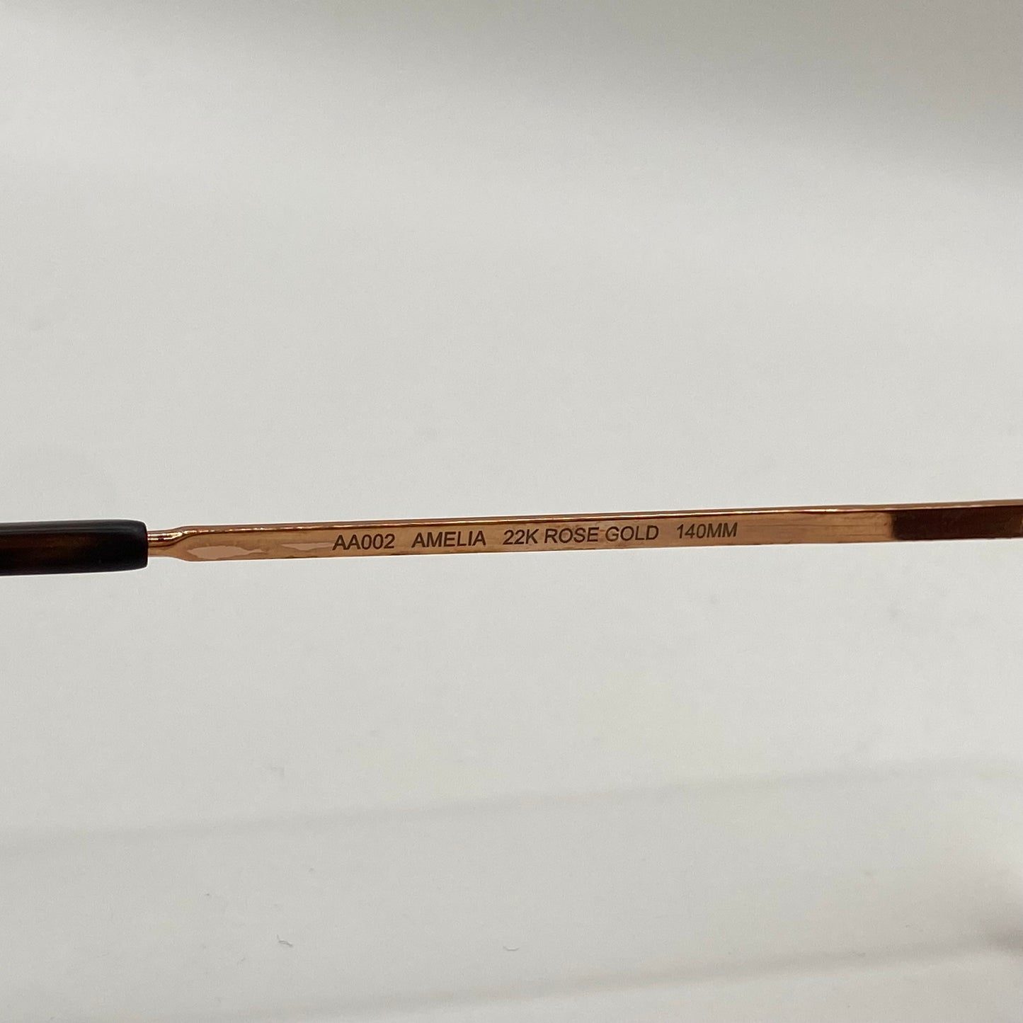 RANDOLPH - AA002 AMELIS ROSEGOLD 23K NYLON ROSEGOLD MIRROW AR