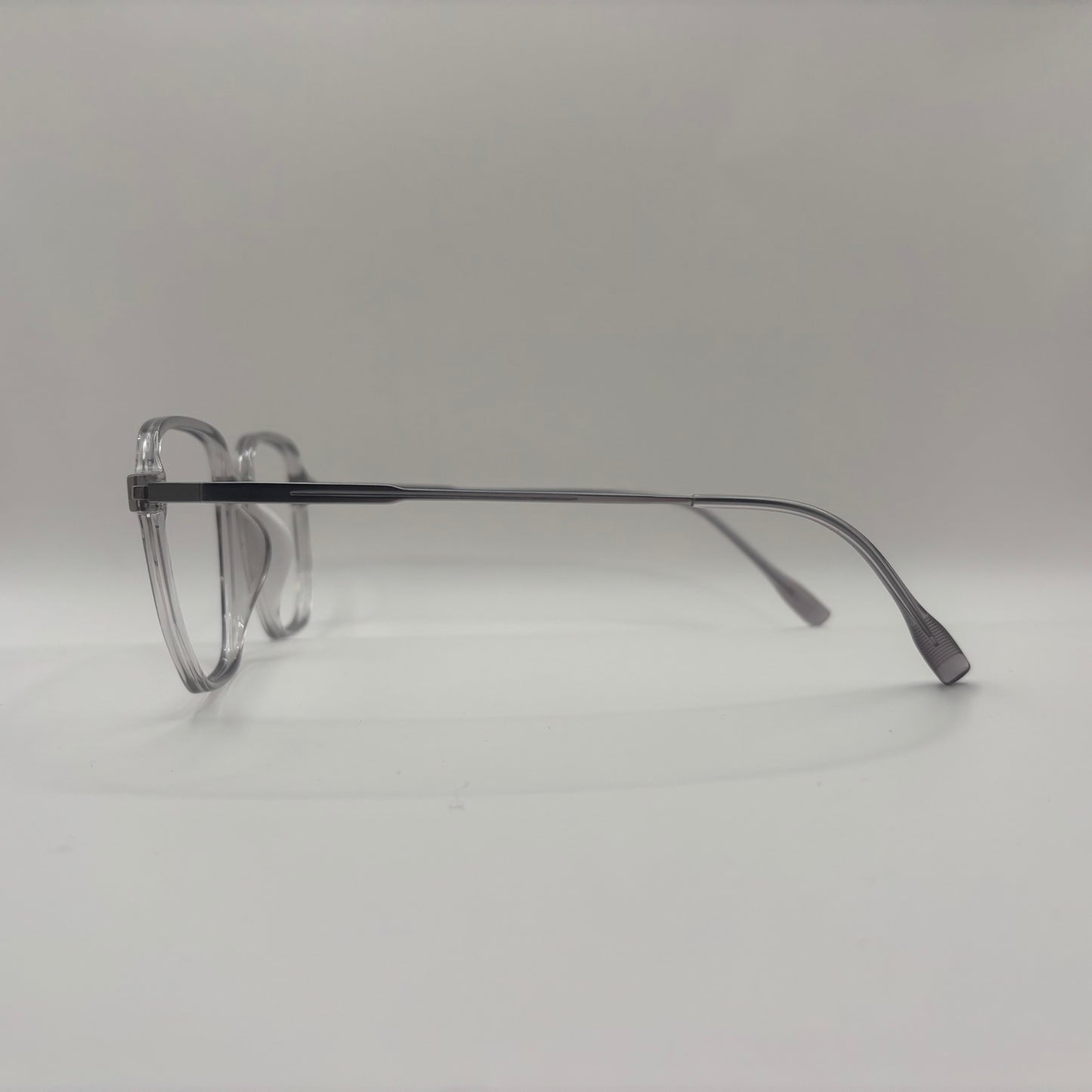 OVERSIZE BRILLE I TRANSPARENT ACETAT
