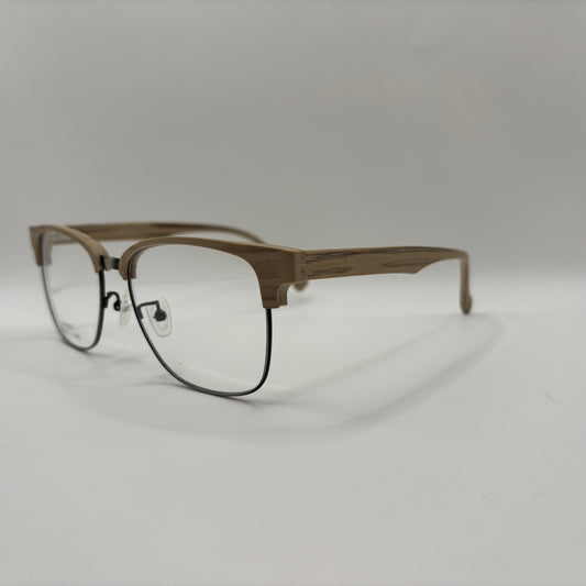 BAMBUSBRILLE KOMBINERET MED METAL