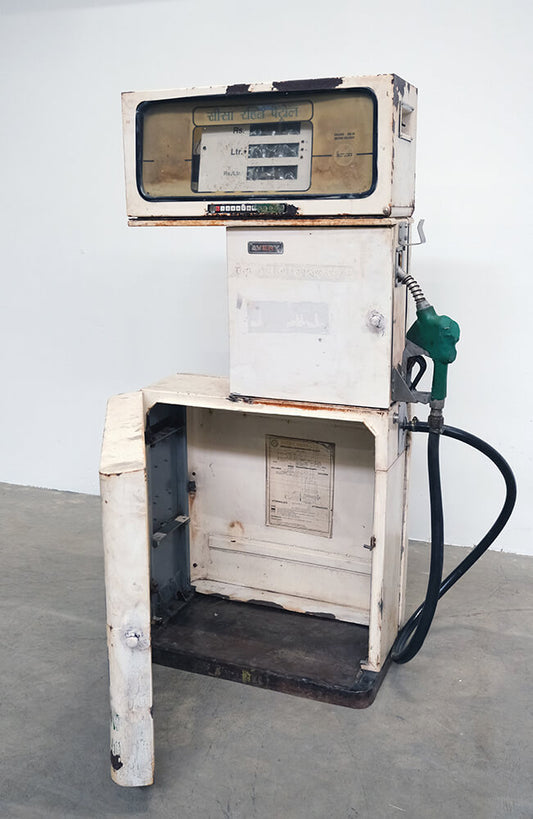 Gammel benzinstander