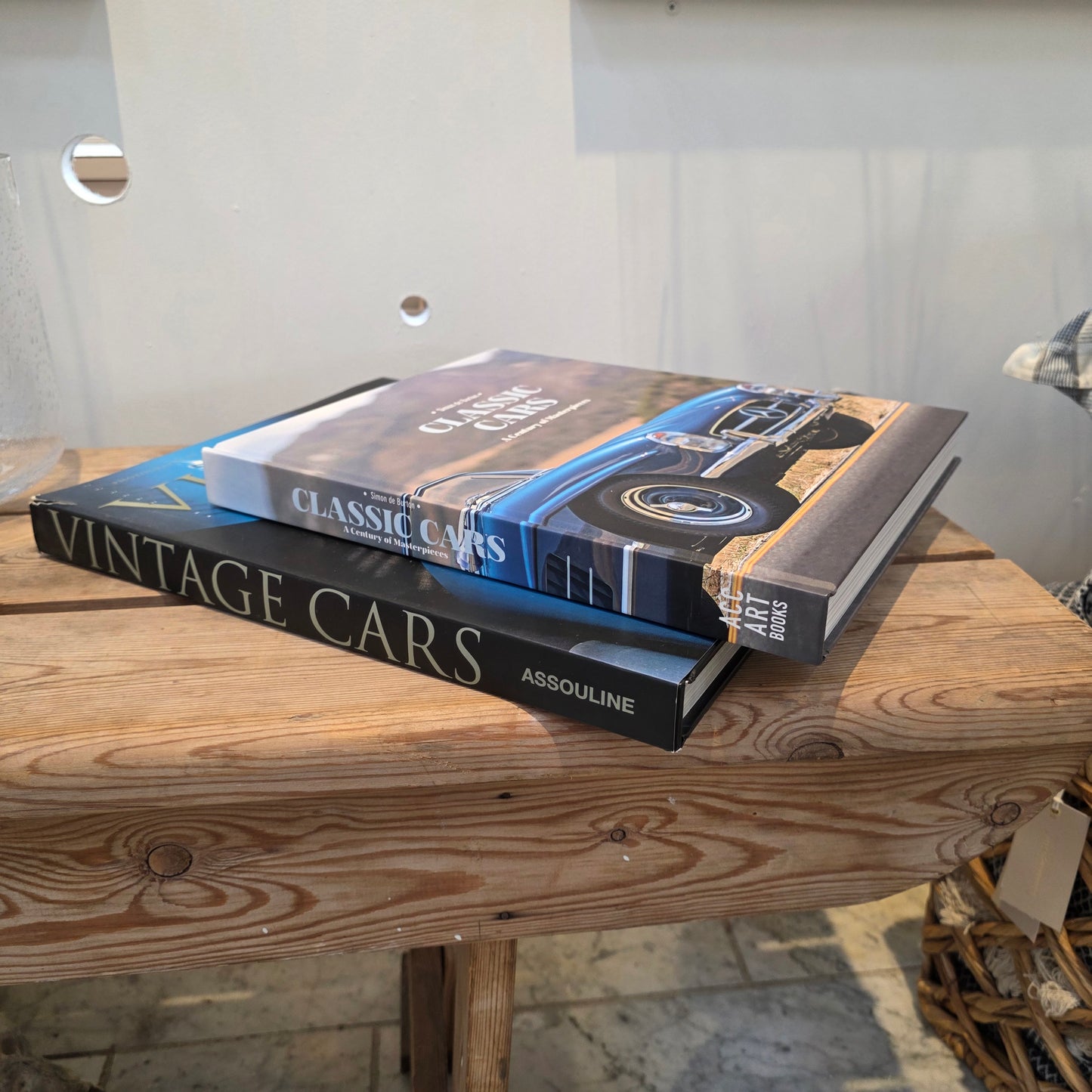 Coffee Table Book - Vintage Cars