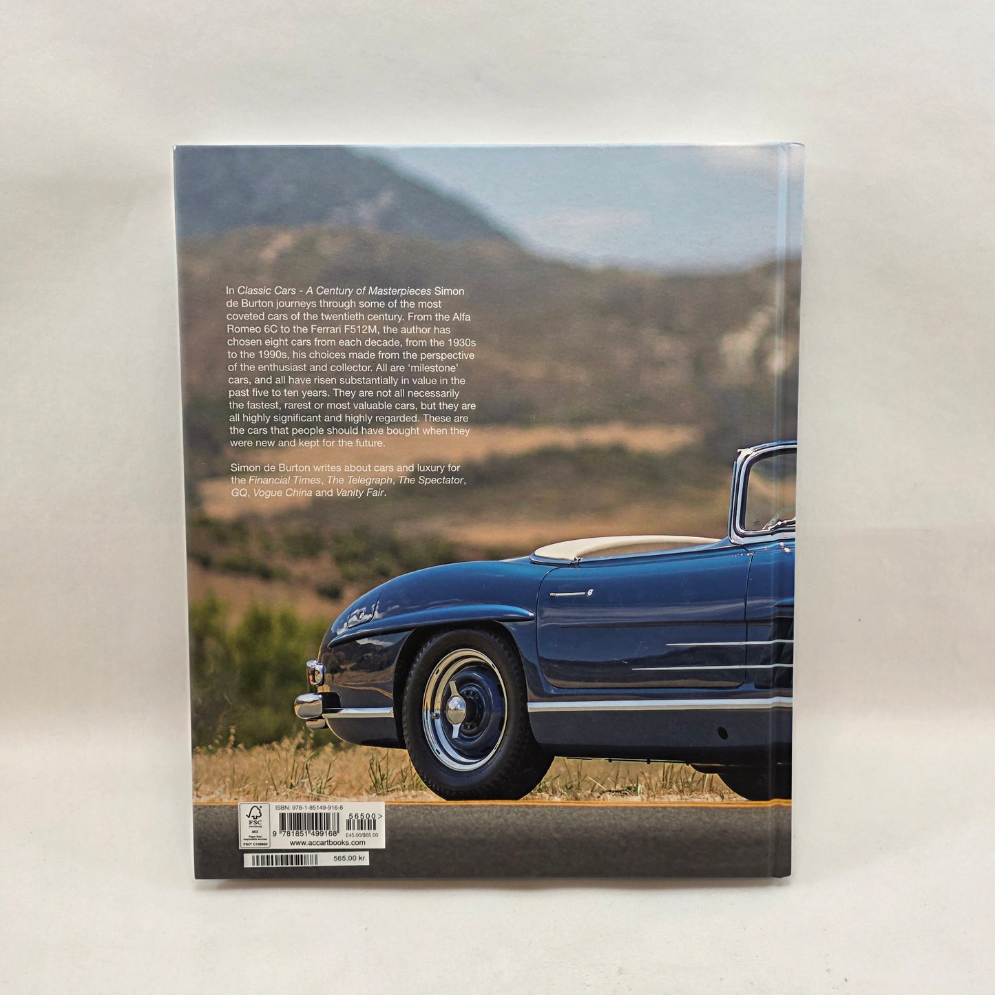 Coffee table book - Classic Cars