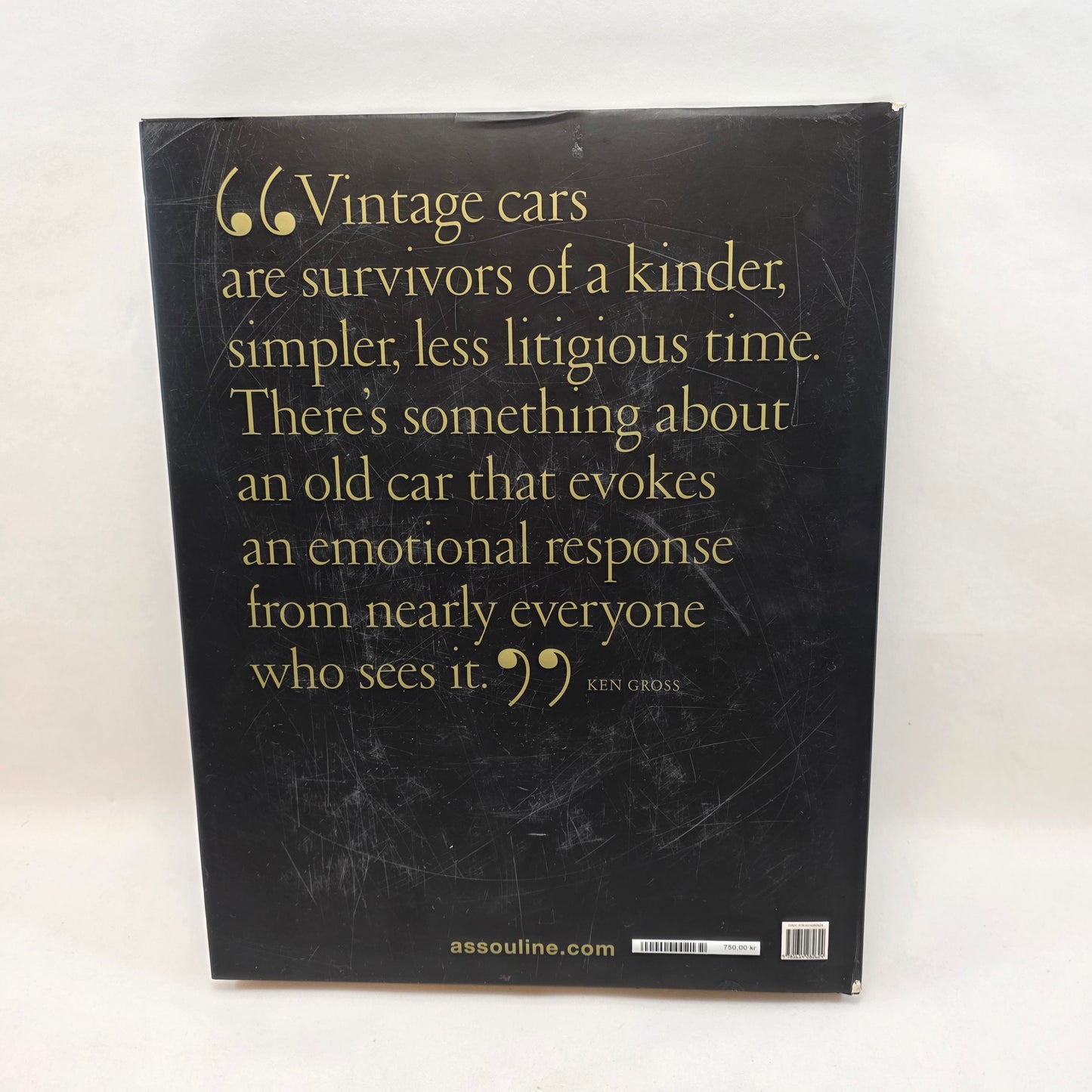 Coffee Table Book - Vintage Cars