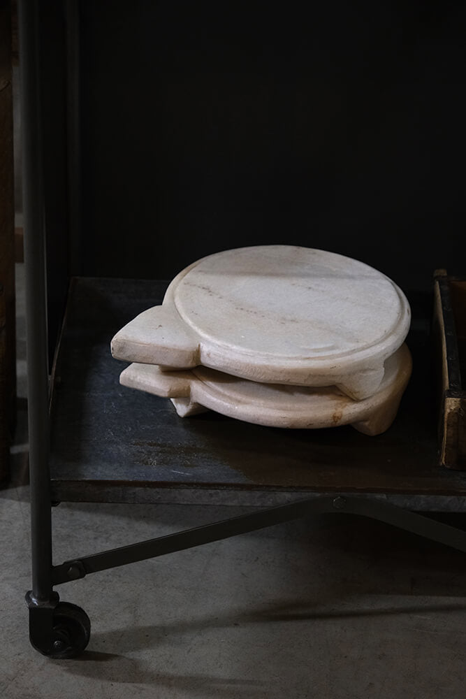 Marmor chapati platte