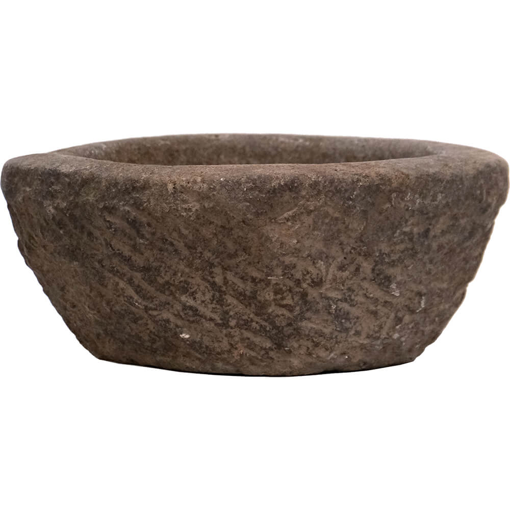 Oval stenskål
