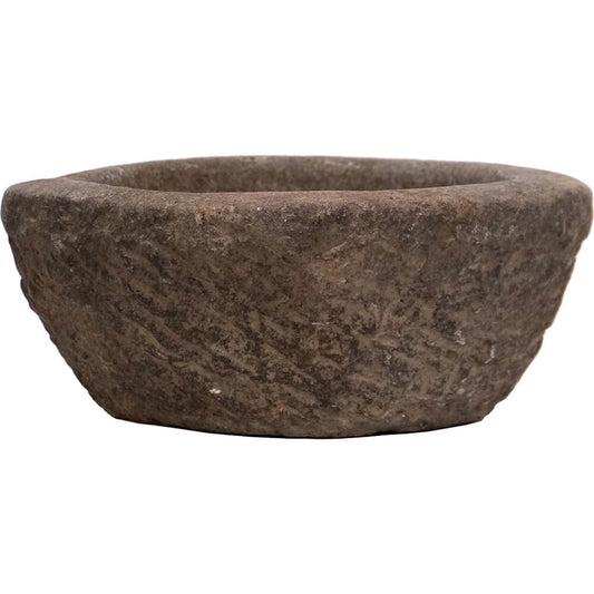 Oval stenskål