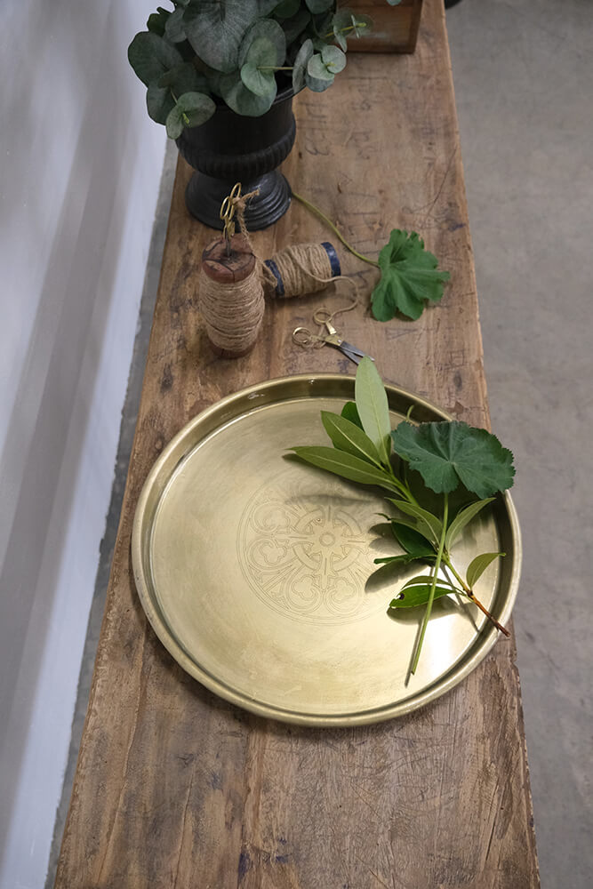 Bareilly bakke med print - messing