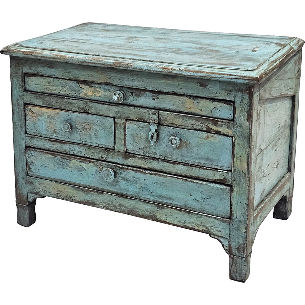 Lille kommode med 4 skuffer