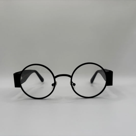 KLASSISK RUND BRILLE MED KRAFTIGE STÆNGER