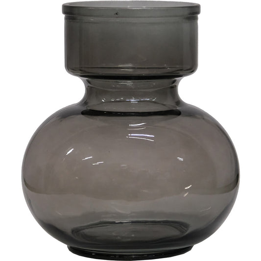 Roberts vase L - grå