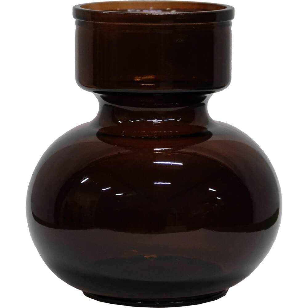 Roberts vase L - chokolade