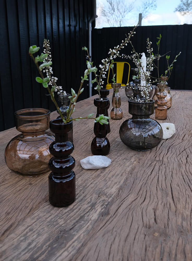 Roberts vase S - grå