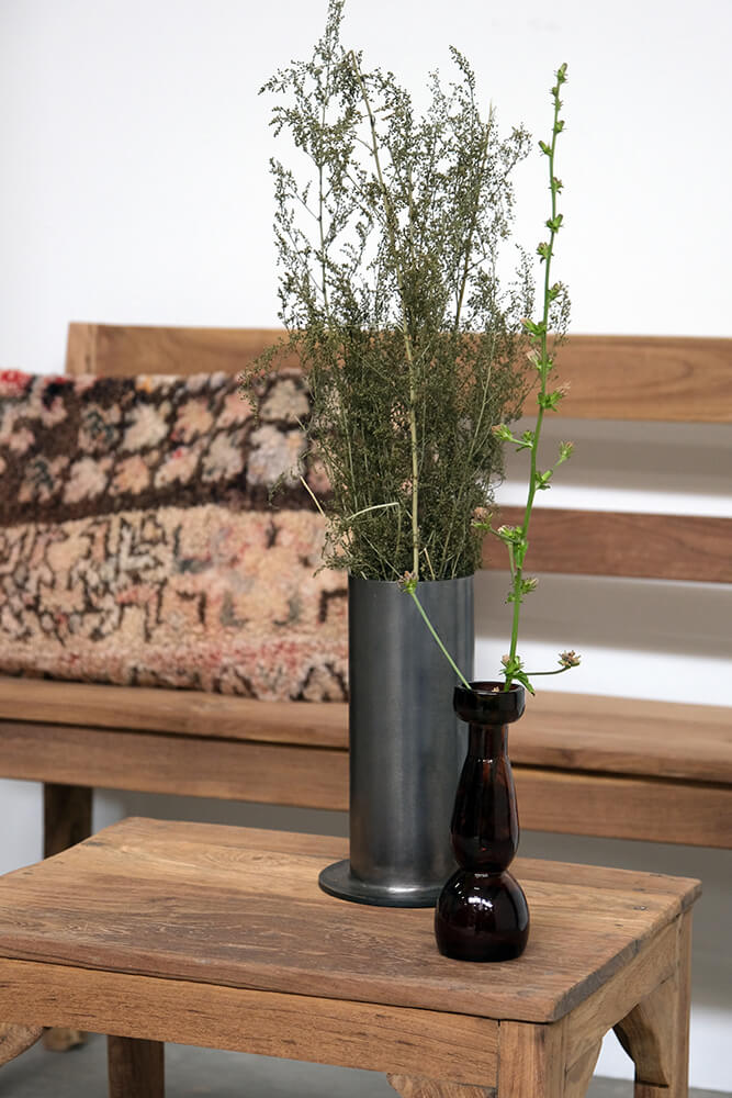 Barrymore vase - chokolade