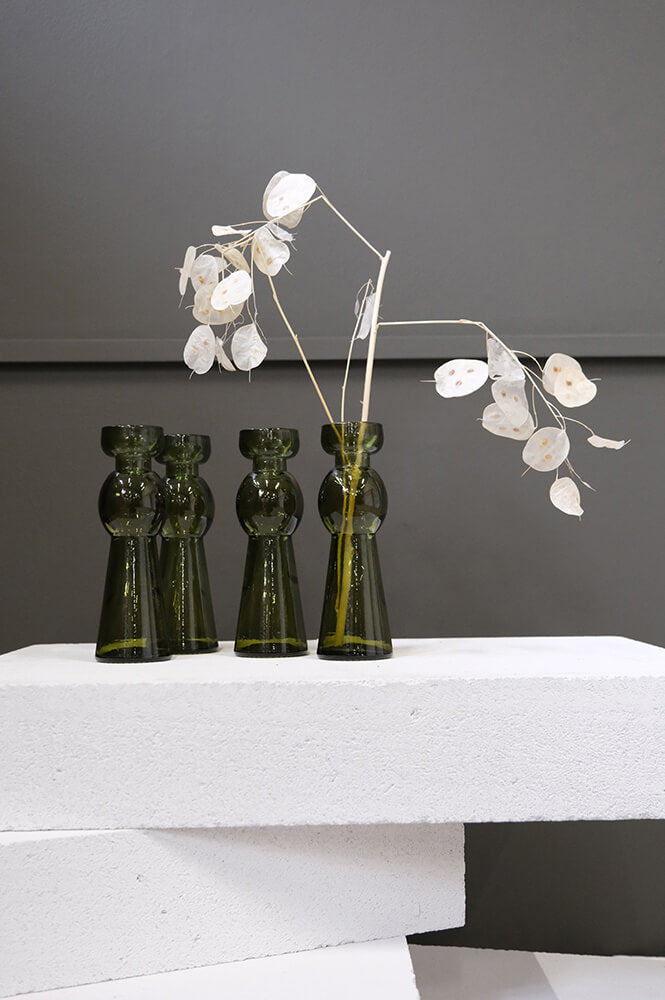 Dias vase - olivengrøn