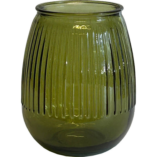 Aniston vase - olivengrøn