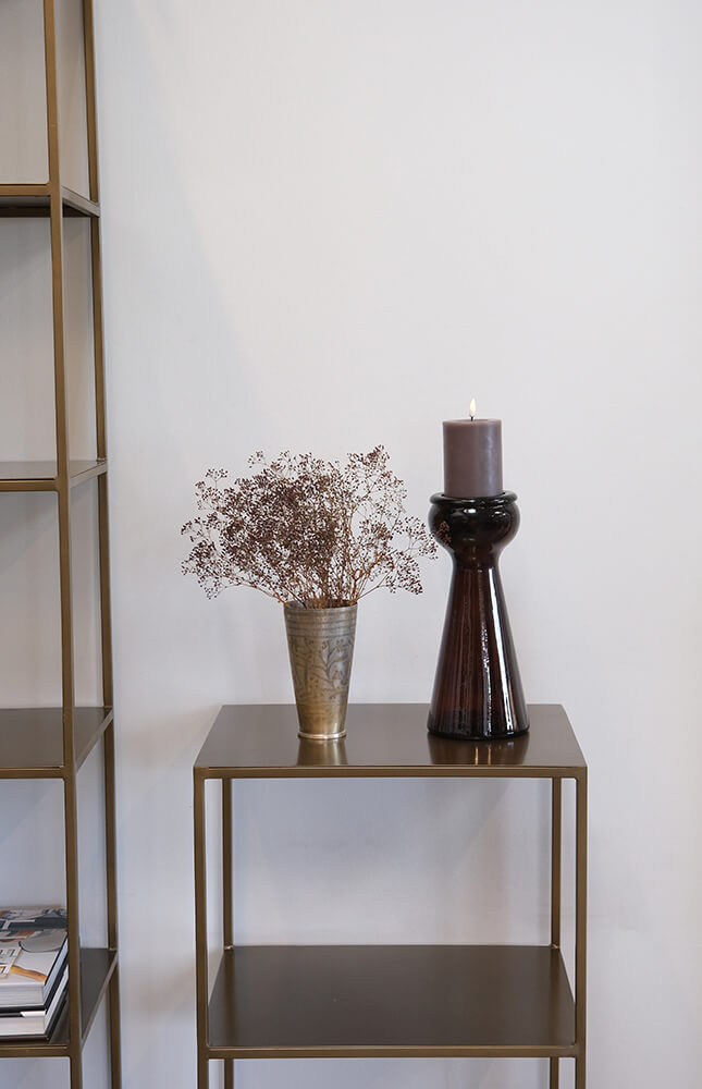 Zellweger vase - chokolade