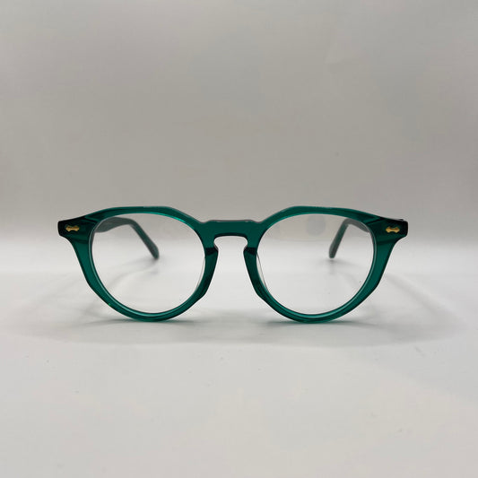 UTROLIG SMUK RUND BRILLE MED SMIL
