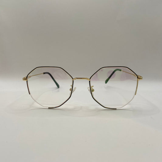 UNDERSPILLET METAL BRILLE MED LUFT