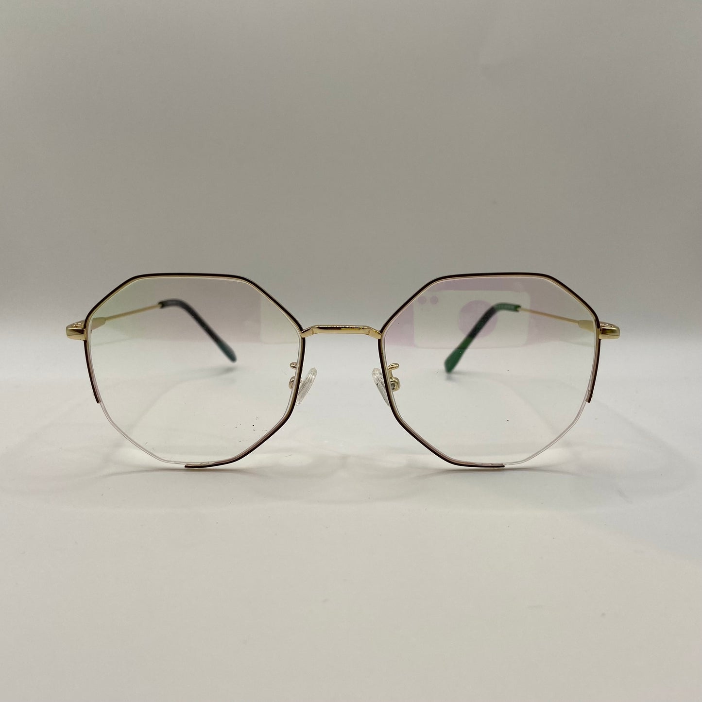 UNDERSPILLET METAL BRILLE MED LUFT