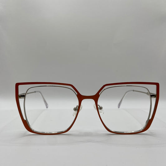 METALBRILLE MED BREDDE