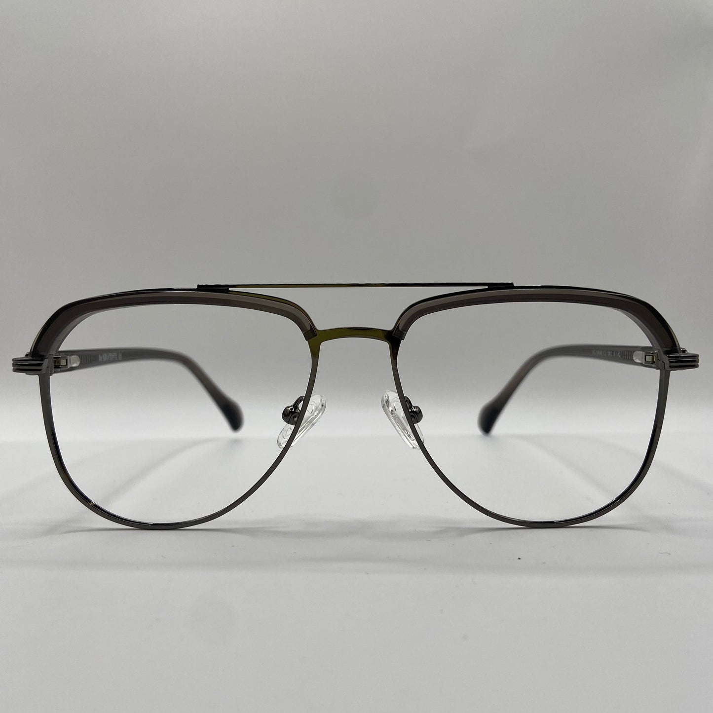 LET METAL BRILLE MED KANT