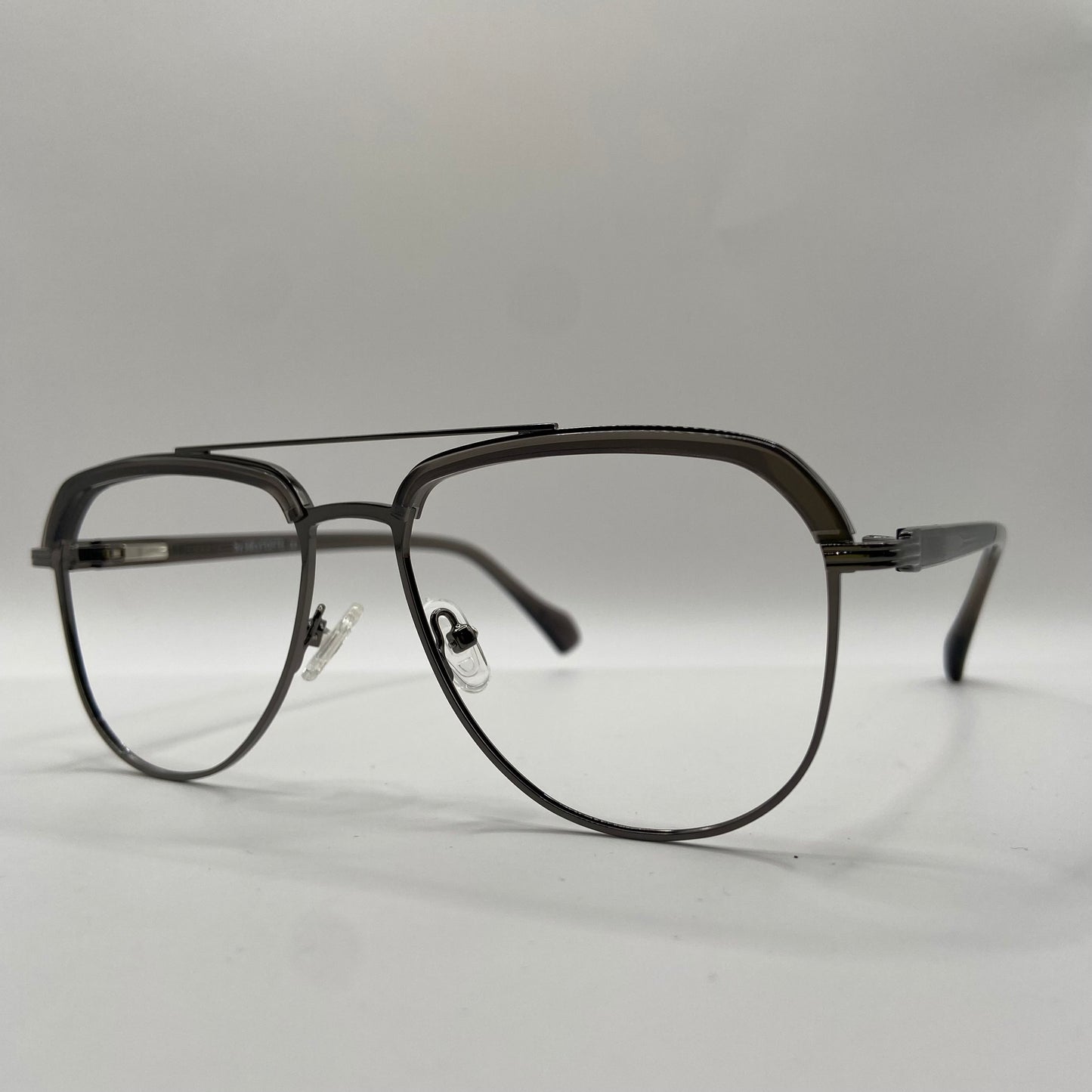 LET METAL BRILLE MED KANT