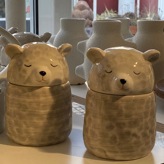 LIDT STØRRE BAMSEKRUKKER MED LUFTTÆT LÅG