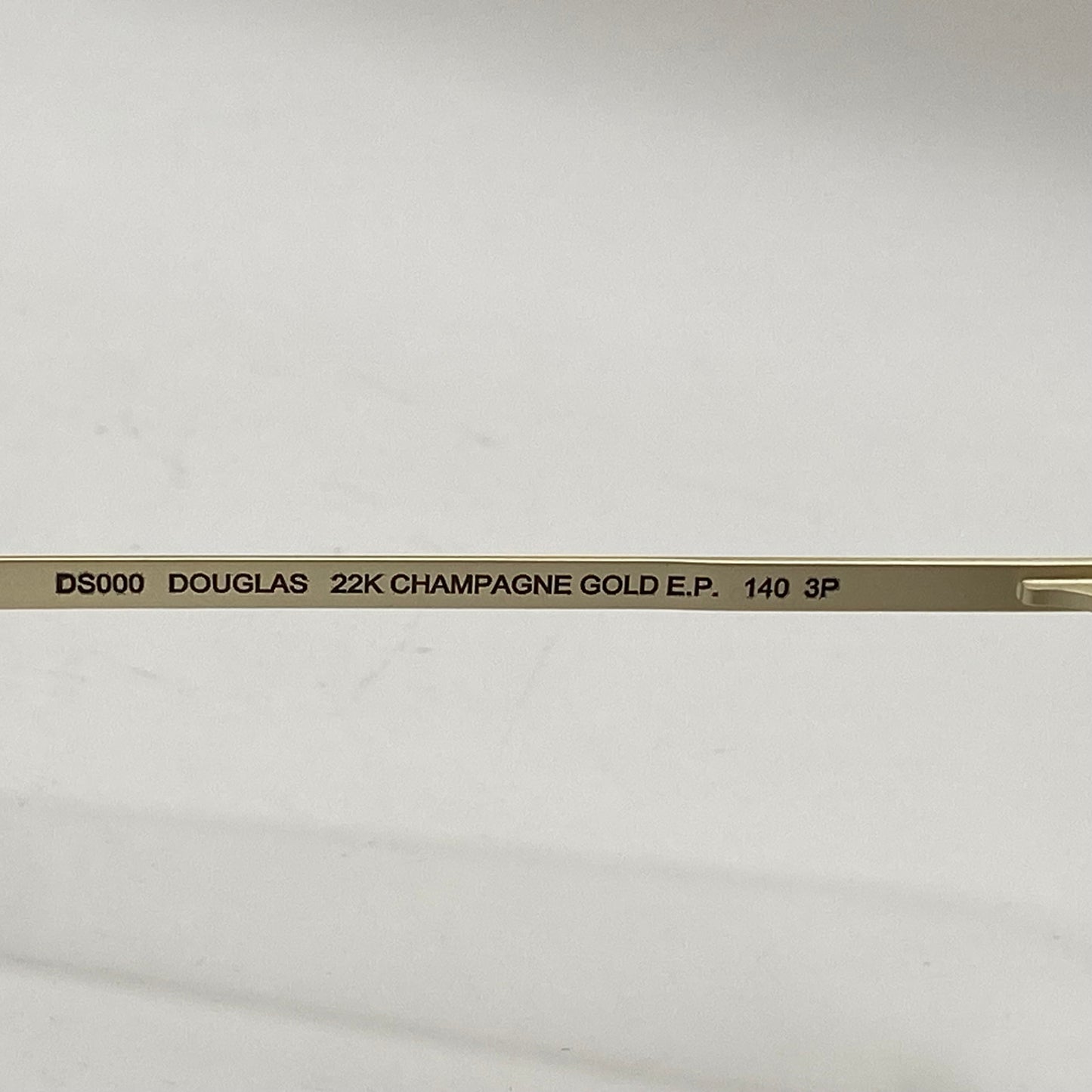 RANDOLPH DS000 DOUGLAS 22K CHAMPAGNE GOLD E.P