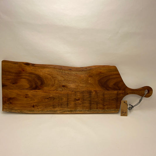 SKÆREBRÆT RAW OILED NATURAL 25X75