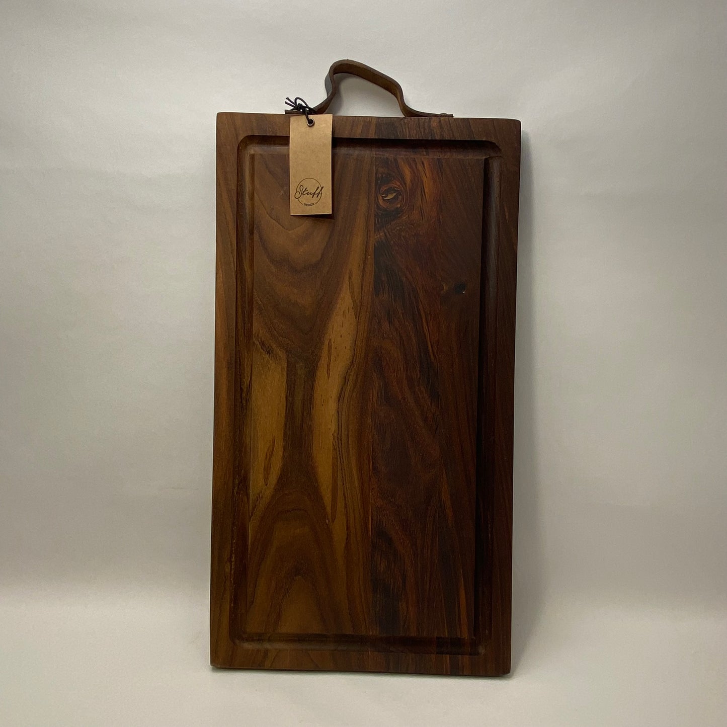 SKÆREBRÆT BUTCHER DARK BROWN 25X46