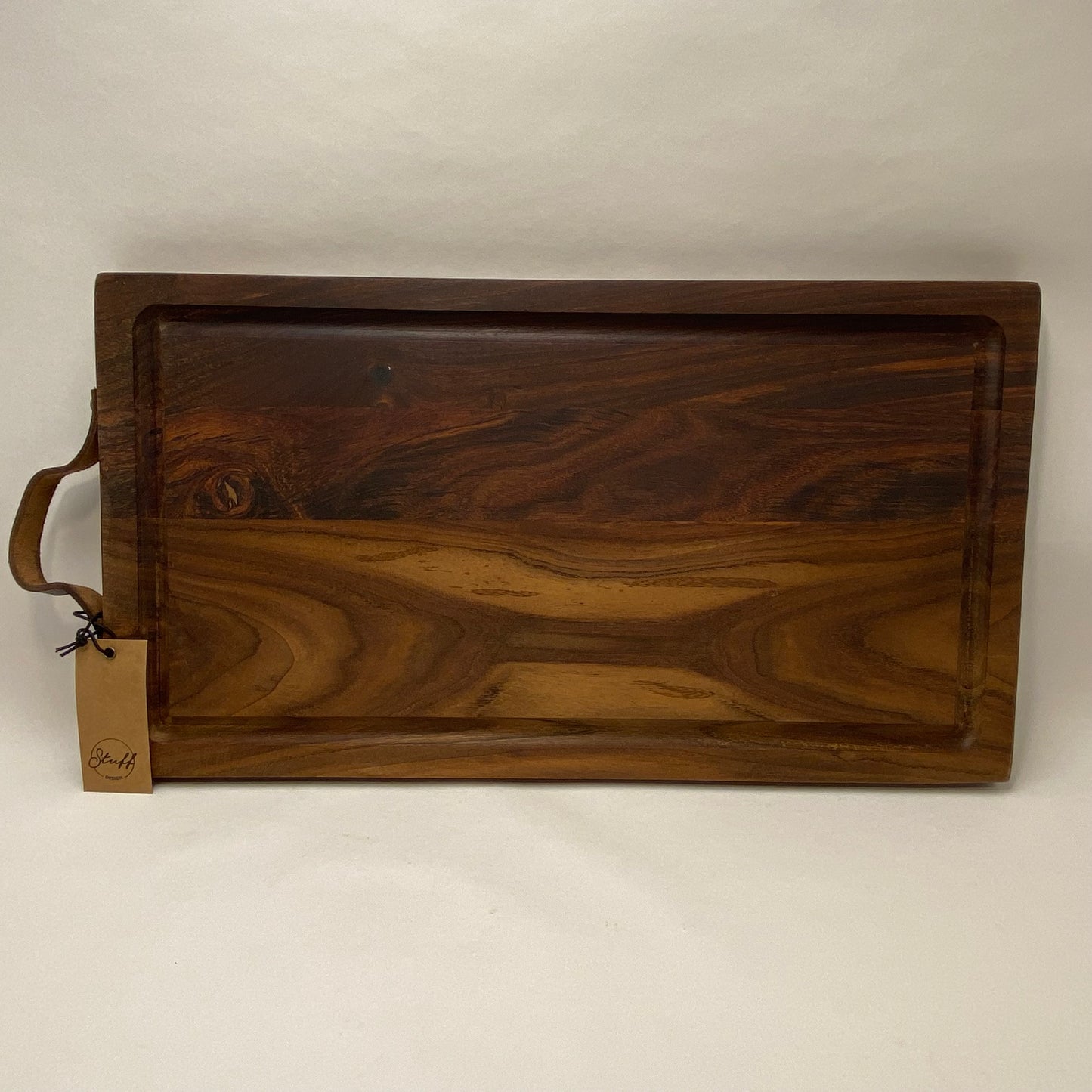 SKÆREBRÆT BUTCHER DARK BROWN 25X46
