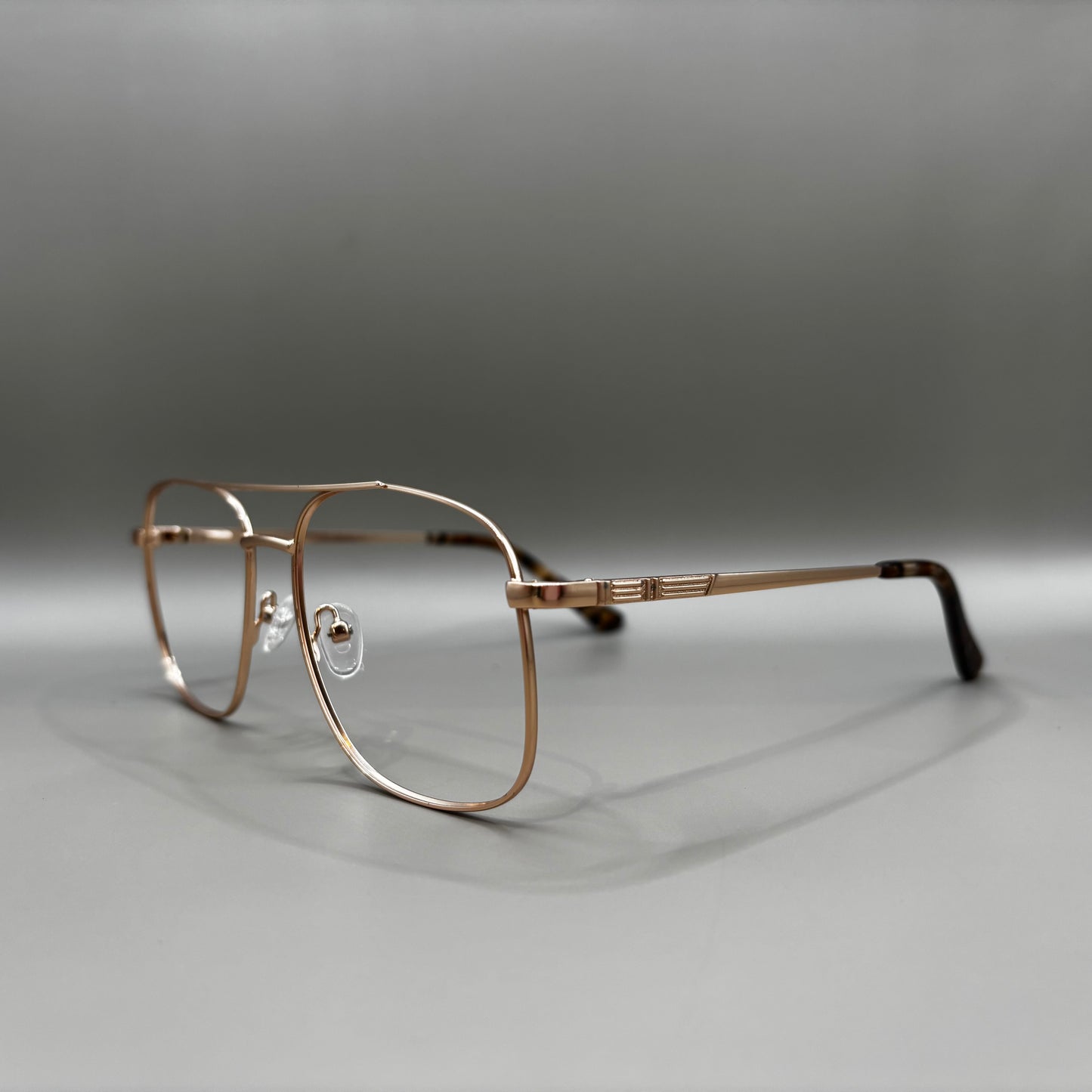 STOR AVIATOR BRILLE MED BLØDE KANTER