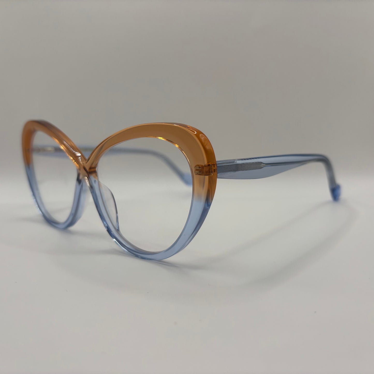 OTTETALSMODEL I ORANGE/LIGHT BLUE