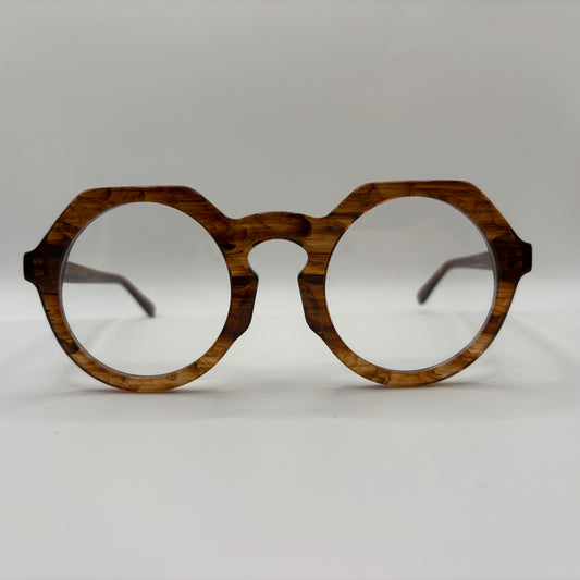 OVERSIZE RUND ACETATBRILLE