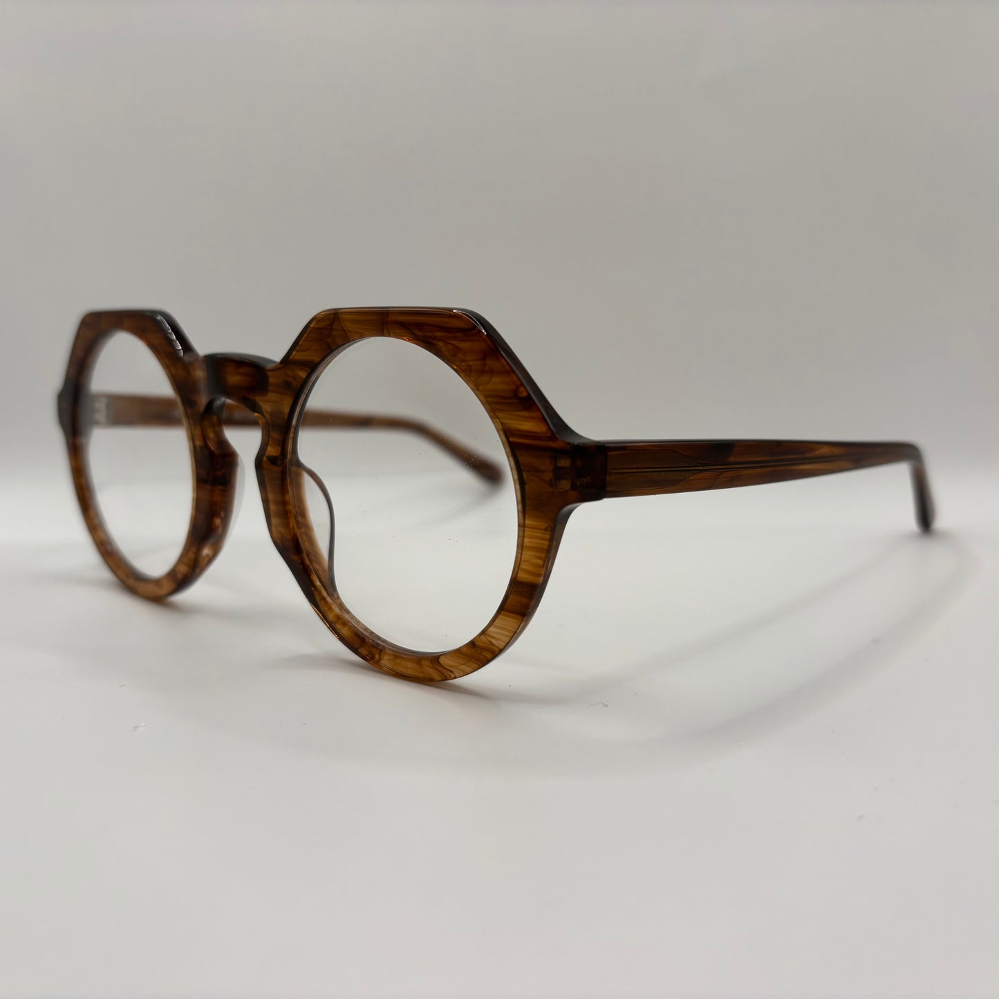 OVERSIZE RUND ACETATBRILLE