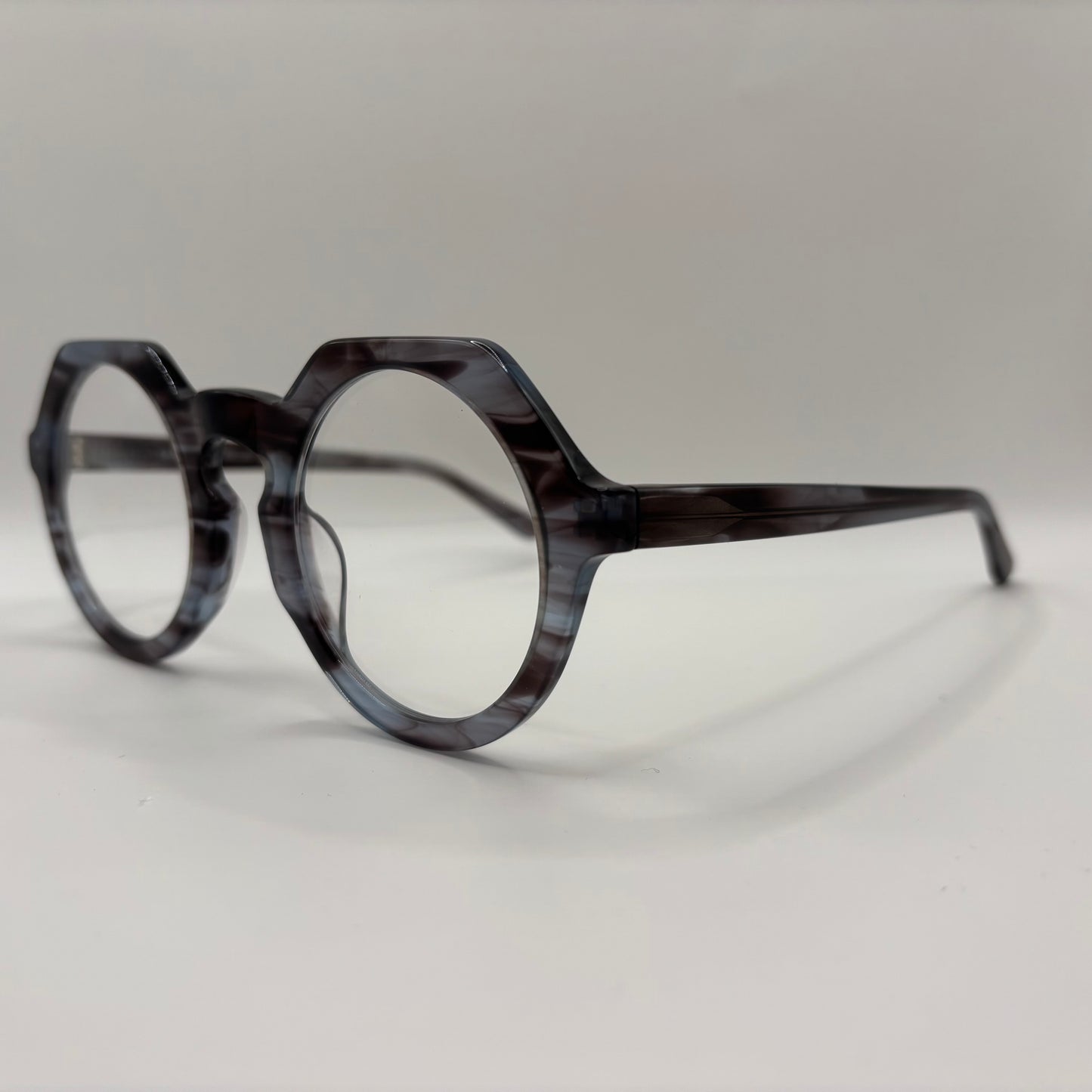 OVERSIZE RUND ACETATBRILLE