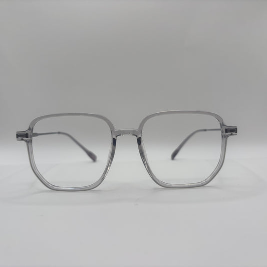 OVERSIZE BRILLE I TRANSPARENT ACETAT