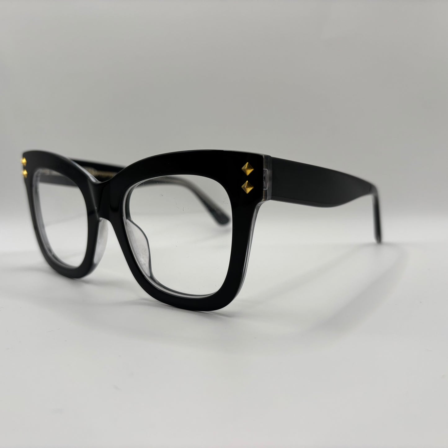 CHUNKY BRILLE MED GULDNITRE