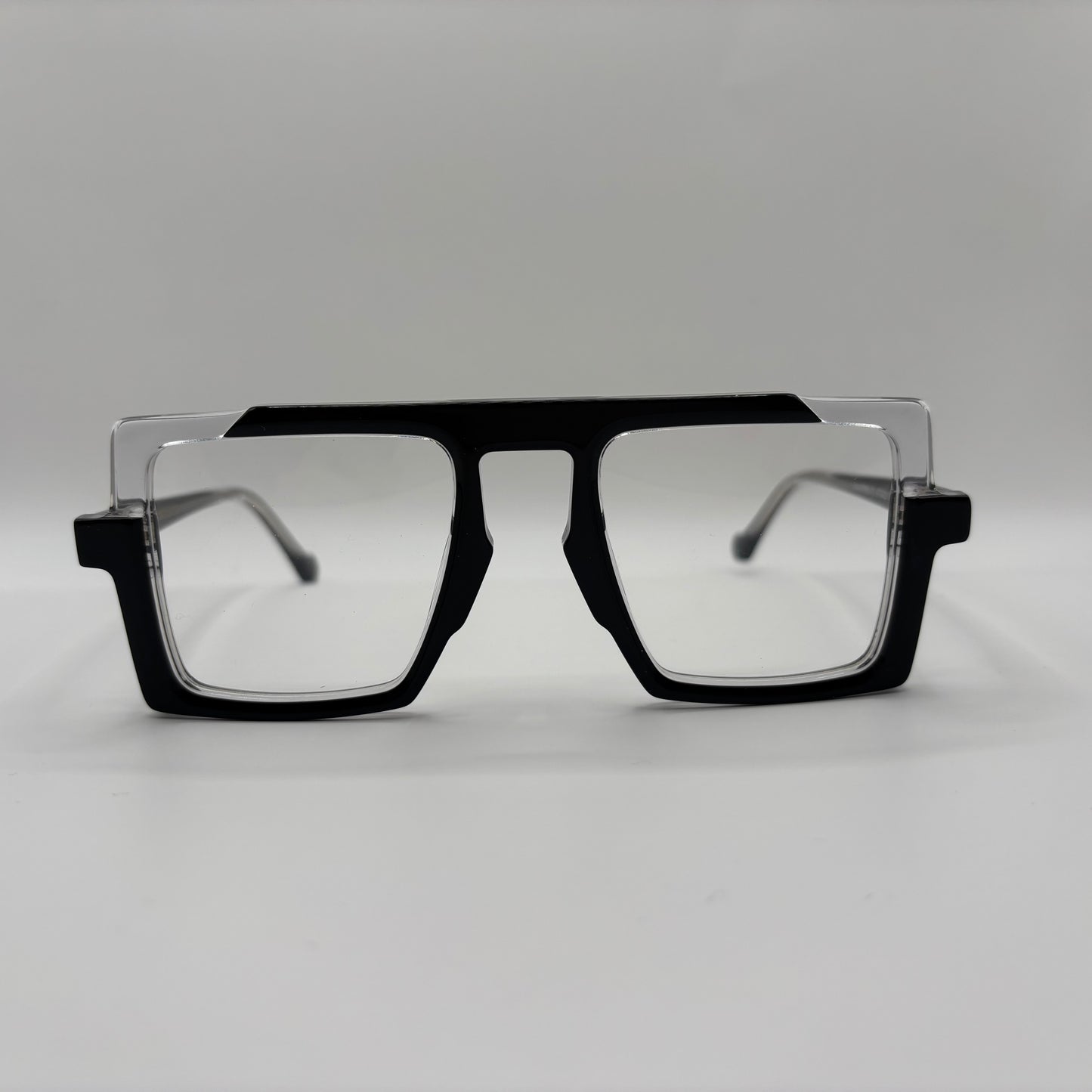 SORT/KLAR LÆKKER BRILLE