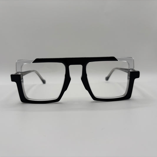 SORT/KLAR LÆKKER BRILLE