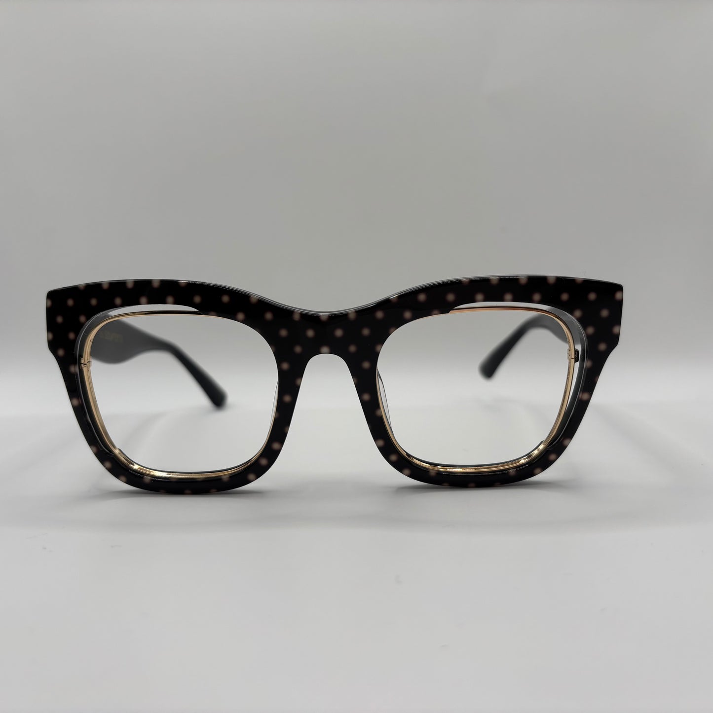 POLKAPRIKKET BRILLE