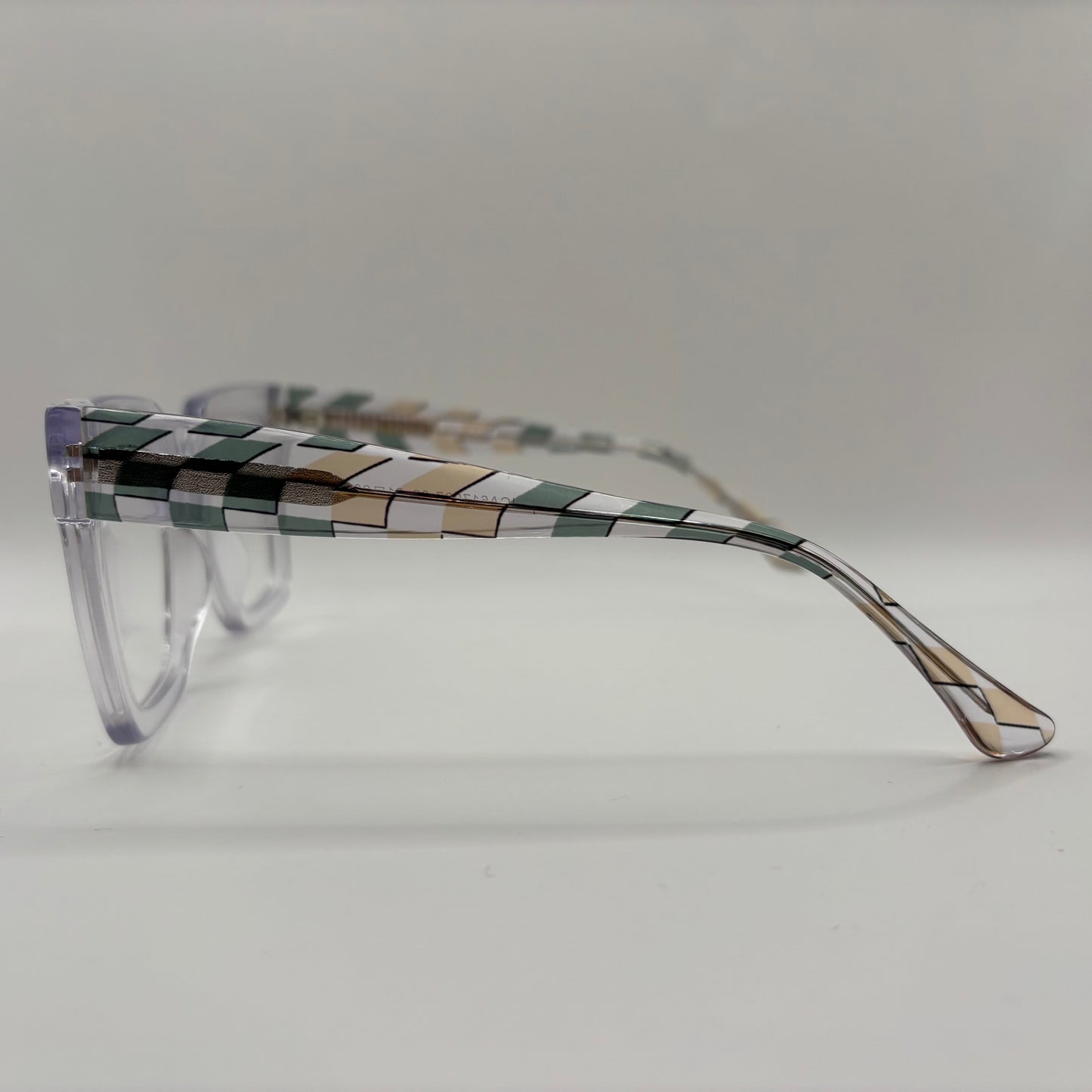 TRANSPARANT STOR BRILLE