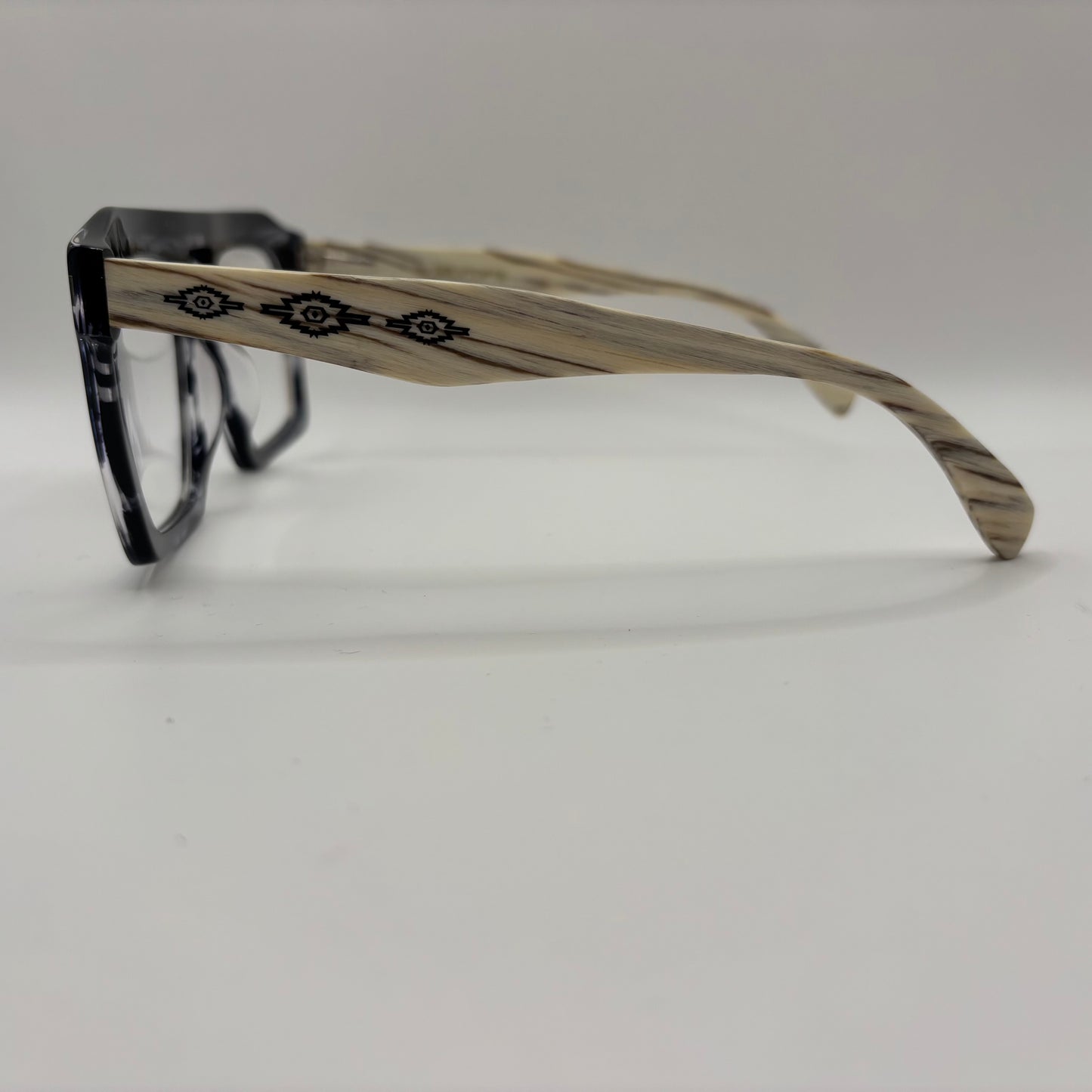 ACETATBRILLE MED BAMBUS STÆNGER