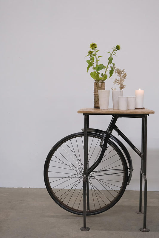 Armstrong konsol af gammel cykeldel