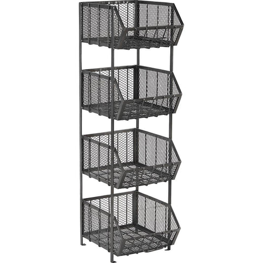 Mesa reol med 4 kurve