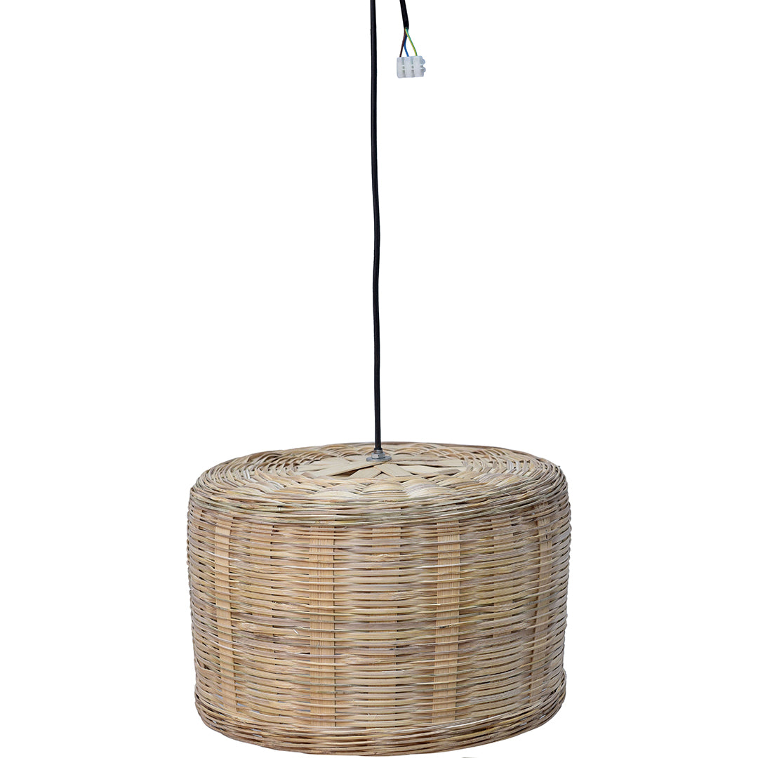 Natura loftlampe i naturfarvet bambus