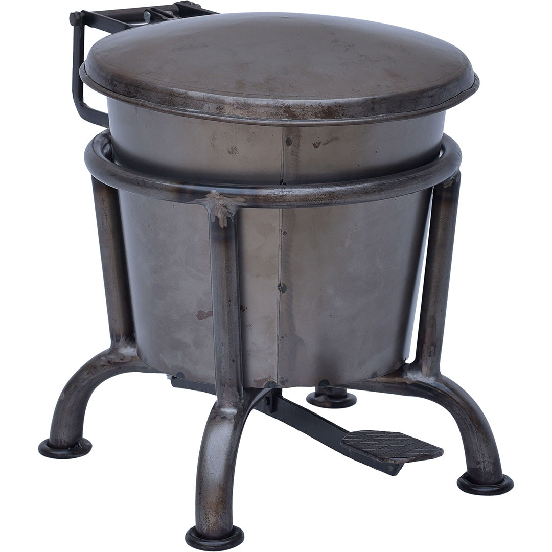 Klapp pedalspand jern - S