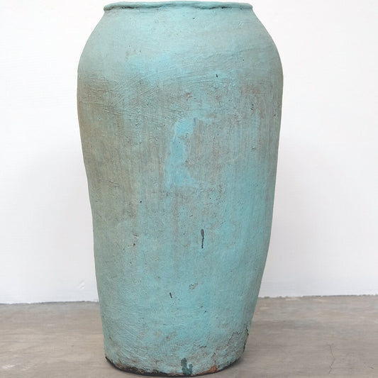 Rustik lerkrukke med patina